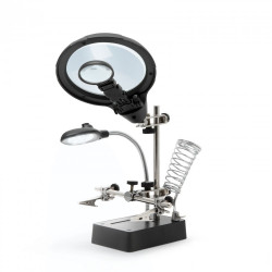 Delight Paneltartó nagyítóval és krokodilcsipeszekkel (10103)