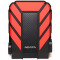 ADATA 2TB HD710 Pro 2,5 külső winchester fekete-piros (AHD710P-2TU31-CRD)