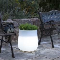 NG Camelia 80 fehér LED kaspó (LUMCA080OFNW)