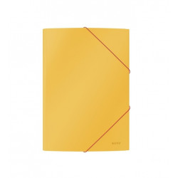 Leitz COSY Soft touch A4 meleg sárga gumis karton mappa (30020019)