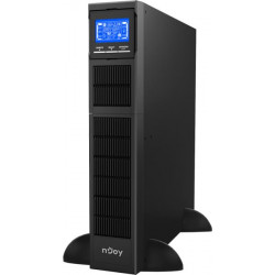 NJOY Szünetmentes Balder 1000, 1000VA, 1000W, Online rack (2U), LCD display