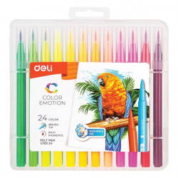 Deli Color Emotion 24db ecsetfilc készlet (DEC10324)