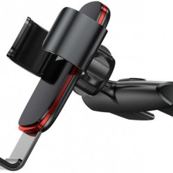 PDA-Baseus Metal Age Gravity CD nyílásba csatlakoztatható telefontartó fekete (SUYL-J01)