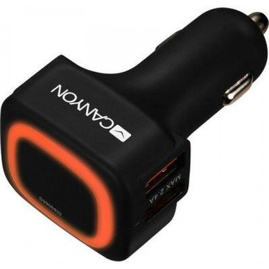 Canyon autós töltő 4xUSB, 4.8A (CNE-CCA05B) Canyon autós töltő 4xUSB, 4.8A (CNE-CCA05B)
