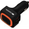 Canyon autós töltő 4xUSB, 4.8A (CNE-CCA05B)