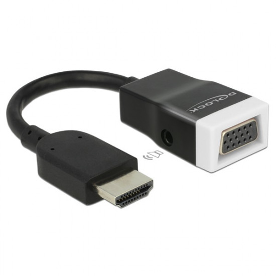 DeLock HDMI-A apa > VGA anya audióval (65587)