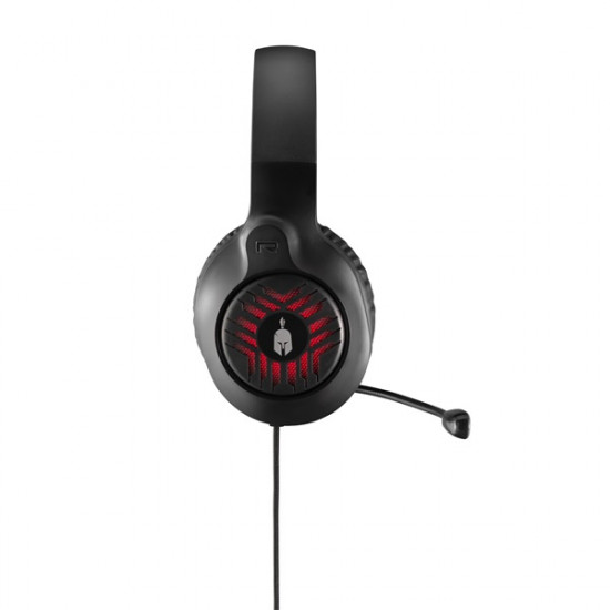 Spartan Gear Medusa vezetékes headset - fekete (2807581)