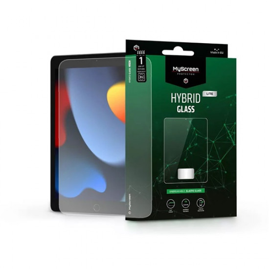 MyScreen Protector iPad 10,2 2019/2021 Hybrid Glass Lite rugalmas üveg kijelzővédő fólia (LA-2124)