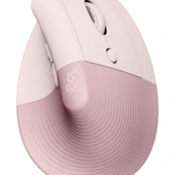 Logitech Lift függőleges ergonómikus vezeték nélküli egér rózsaszín (910-006478)