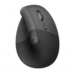 Logitech Lift függőleges ergonómikus vezeték nélküli egér grafitszürke (910-006473)