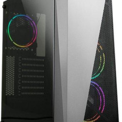 Zalman S4 PLUS Edzett Üveg fekete számítógépház