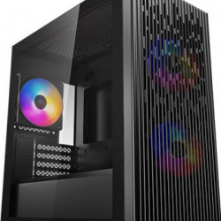 Deepcool MATREXX 40 3FS táp nélküli ablakos Micro-ATX ház fekete (DP-MATX-MATREXX40-3FS)