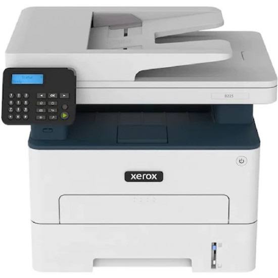 XEROX FF lézer MFP B225 NY/M/S, A4, 34l/p, duplex, 30.000 ny/hó, 512MB, LAN/USB/WIFI, 600x600dpi, 250+60 lap adagoló (B225V_DNI)