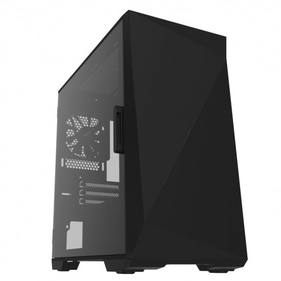 ZALMAN Ház Mini ATX Z1 ICEBERG BK Tápegység nélkül, Fekete Üvegfalú ZALMAN Ház Mini ATX Z1 ICEBERG BK Tápegység nélkül, Fekete Üvegfalú