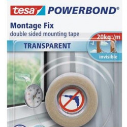Tesa 55743 1,5mx19mm beltéri átlátszó montázsszalag