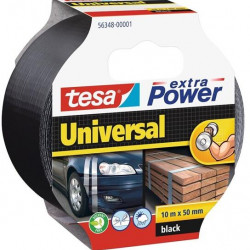 Tesa Extra Power 50mmx10m fekete szövetszalag