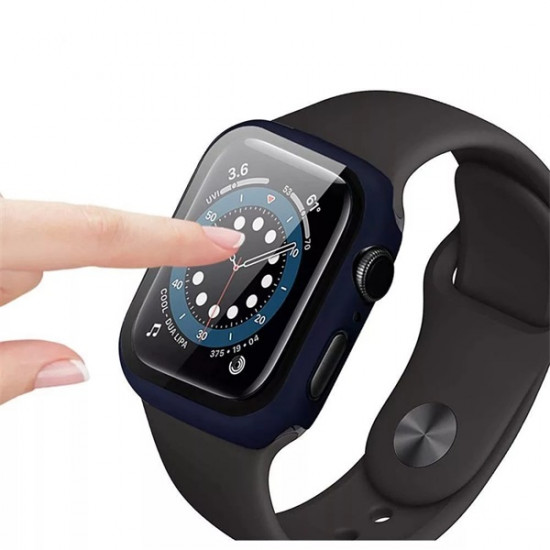 Haffner Defense 360 Apple Watch 7 (45mm) védőtok beépített edzett üveggel fekete, ECO csomagolás (FN0282) Haffner Defense 360 Apple Watch 7 (45mm) védőtok beépített edzett üveggel fekete, ECO csomagolás (FN0282)