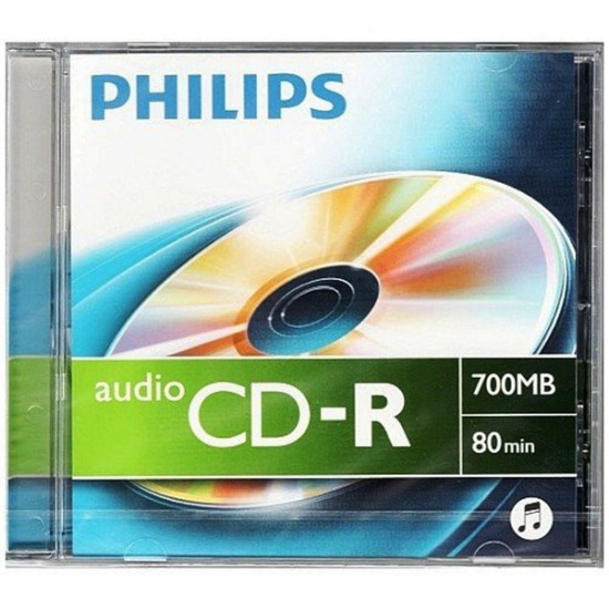 Philips CD-R80 Audio írható CD (PH502547)