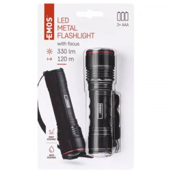 Emos 330lm 3xAAA fókuszálható elemlámpa (P3114)