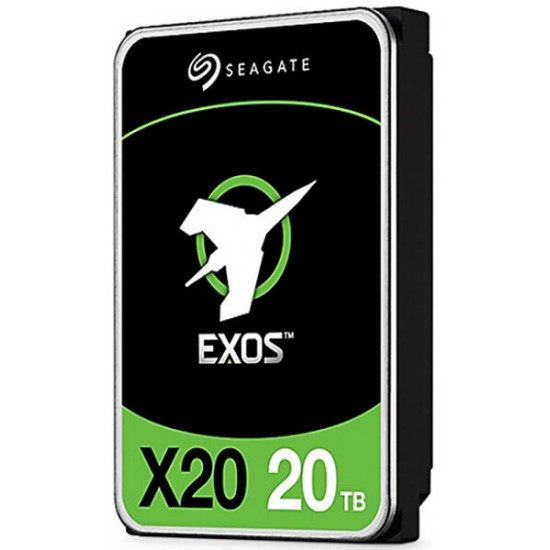 SEAGATE 20TB EXOS X20 3,5 SATA3 7200rpm 256MB MEREVLEMEZ (ST20000NM007D)