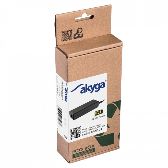 Akyga Notebook Adapter 65W Lenovo (AK-ND-24)