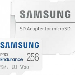 Samsung PRO Endurance 256GB microSDXC U3 V30 + adapter (MB-MJ256KA/EU) Samsung PRO Endurance 256GB microSDXC U3 V30 + adapter (MB-MJ256KA/EU)