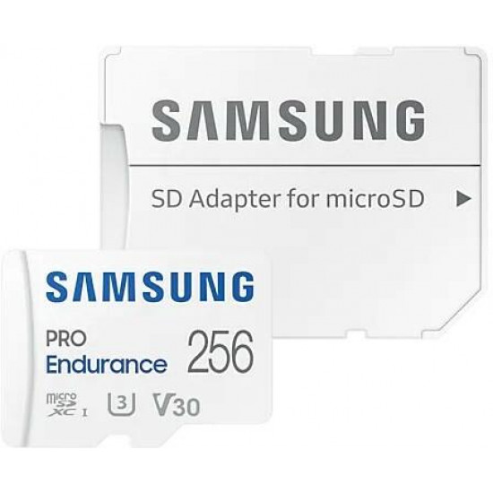 Samsung PRO Endurance 256GB microSDXC U3 V30 + adapter (MB-MJ256KA/EU)