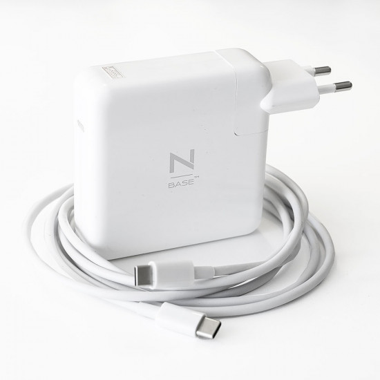 nBase Apple USB-C notebook tölto+kábel (NBA-AP87-87W)