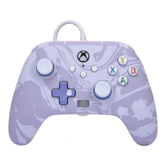 PowerA EnWired Xbox Series X|S/Xbox One/PC vezetékes Lavender Swirl kontroller (XBGP0001-01)