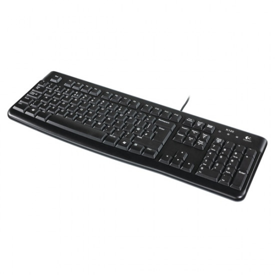 Logitech K120 USB billentyűzet fekete OEM  (920-002640)