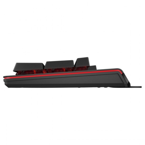 HP OMEN Encoder Cherry MX Red Angol billentyűzet fekete (6YW76AA)