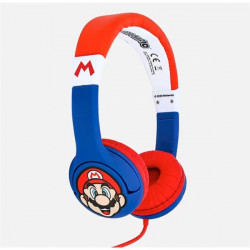 OTL SM0762 Junior Super Mario kék-piros fejhallgató (SM0762)