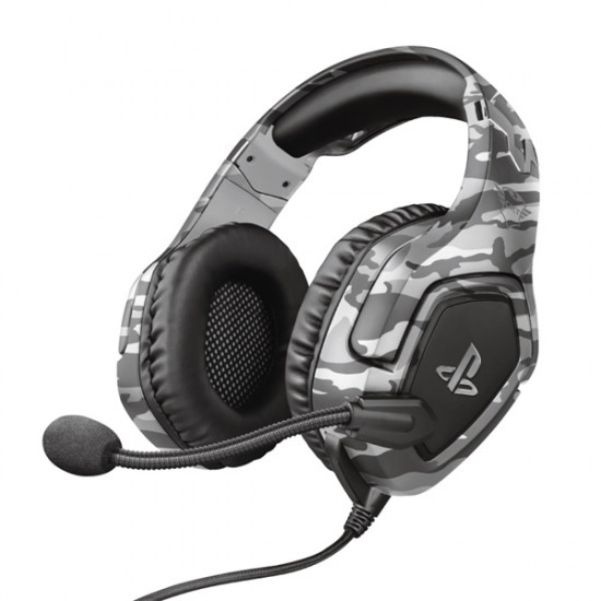 TRUST Mikrofonos fejhallgató PS4™-hez 23531, GXT 488 Forze PS4 Gaming Headset PlayStation® official licensed prod. /grey TRUST Mikrofonos fejhallgató PS4™-hez 23531, GXT 488 Forze PS4 Gaming Headset PlayStation® official licensed prod. /grey