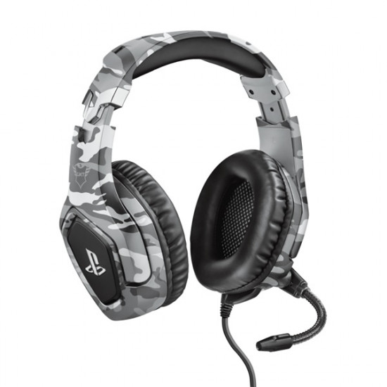 TRUST Mikrofonos fejhallgató PS4™-hez 23531, GXT 488 Forze PS4 Gaming Headset PlayStation® official licensed prod. /grey TRUST Mikrofonos fejhallgató PS4™-hez 23531, GXT 488 Forze PS4 Gaming Headset PlayStation® official licensed prod. /grey