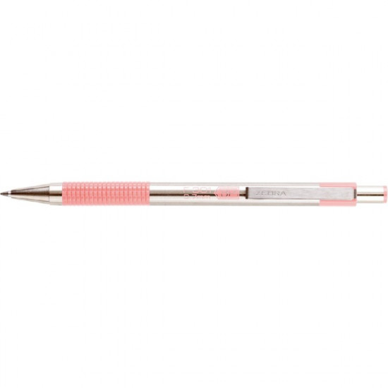 Zebra F-301 Pastel  rózsaszín golyóstoll (90707)