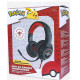 OTL Technologies Pokémon Poké Ball Pro G4 over-ear vezetékes mikrofonos gamer fejhallgató - Fekete/Piros (PK0904) OTL Technologies Pokémon Poké Ball Pro G4 over-ear vezetékes mikrofonos gamer fejhallgató - Fekete/Piros (PK0904)