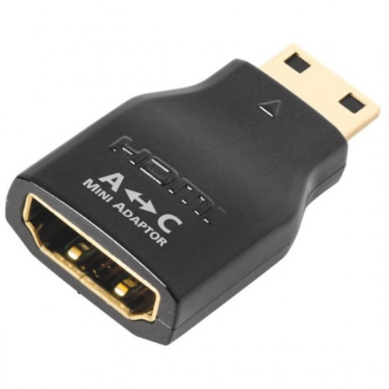 AudioQuest HDMI Type A aljzat - Mini Type C dugó aranyozott csatlakozós adapter (HDMADAC)