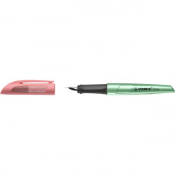 STABILO Flow Cosmetic kék törölhető tintapatronos halvány piros töltőtoll