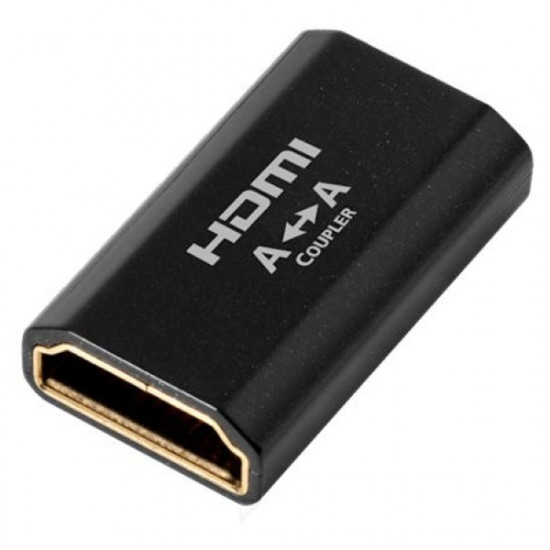 AudioQuest HDMI Type A aljzat - Type A aljzat aranyozott csatlakozós adapter (HDMADAA)