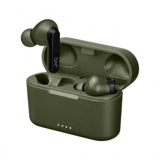 JVC True Wireless Bluetooth military fülhallgató - zöld (HA-A9TG)