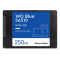 Western Digital 250GB Blue SA510 SSD SATA III 6Gb/s cased 2.5inch 7mm internal single-packed Western Digital 250GB Blue SA510 SSD SATA III 6Gb/s cased 2.5inch 7mm internal single-packed