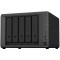 SYNOLOGY  DS1522+ 5 Fiókos AMD Ryzen R1600 2x2,6GHz, 8GB DDR4, 4x1GbE, 2xUSB3.2 NAS