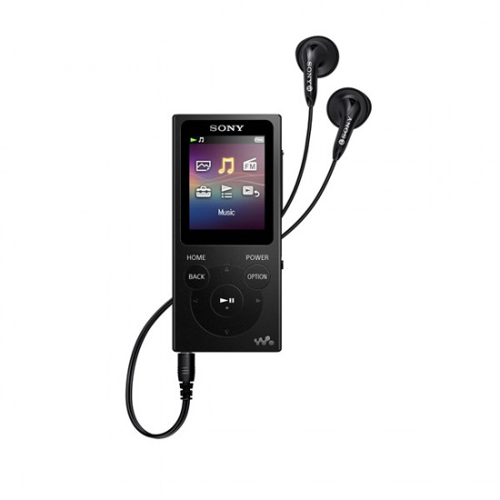 Sony NWE-394B 8GB MP3 lejátszó fekete (NWE394B.CEW)