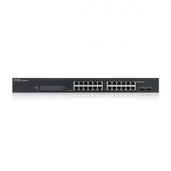 ZYXEL Switch 24x1000Mbps, Fémházas Menedzselhető (24 GbE port), GS1900-24E-EU0103F