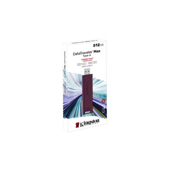 Kingston 512GB DataTraveler Max USB-A USB 3.2 Gen 2 Pen Drive (DTMAXA/512GB)