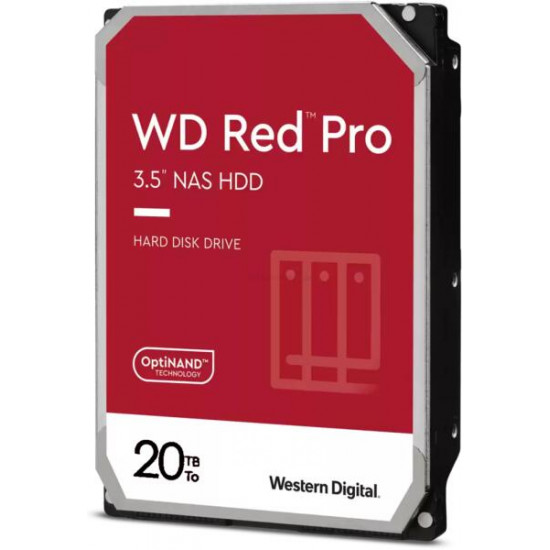 Western Digital Red Pro 20TB 3,5'' SATAIII merevlemez (WD201KFGX)