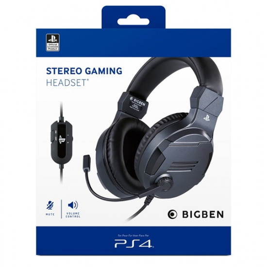 BigBen Stereo Gaming Headset V3 titánszürke (2806206)