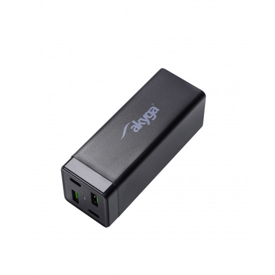 AKYGA Hálózati töltő 2xUSB-A + 2xUSB-C, 3.25A, 65W (AK-CH-17)