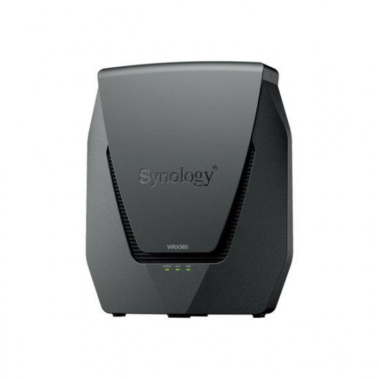 SYNOLOGY Wireless Router 1x2500Mbps + 3x1000Mbps + DualWAN, 4x4 MIMO, WiFi6 - WRX560