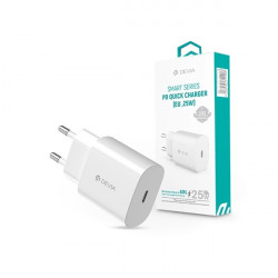 Devia Type-C bemenettel 25W - Smart PD3.0 Quick Charger hálózati töltő adapter (ST354908)